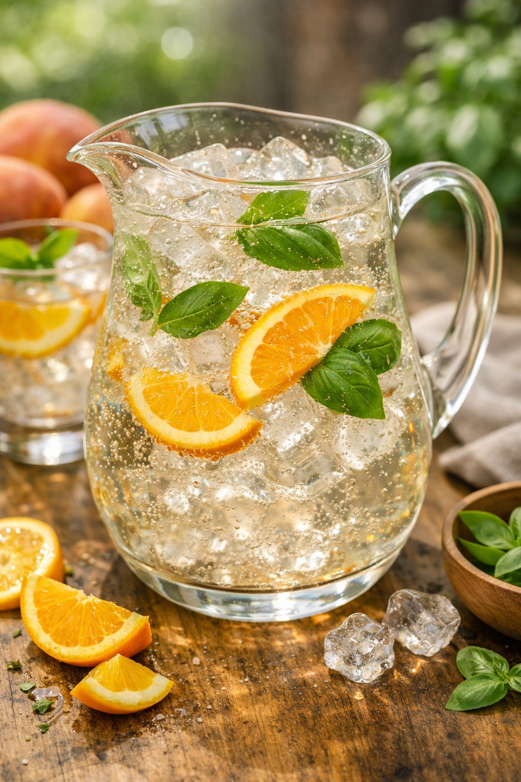 Graze Oil Sparkling Citrus–Peach Refresher  Light, crisp, and perfect for hot afternoons. Refreshing and hydrating while reaping the benefits of a prebiotic. All Natural. No Added Sugars, Colors or flavors.