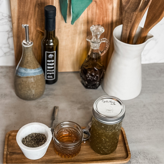 Cranberry Pear Gremolata House Vinaigrette
