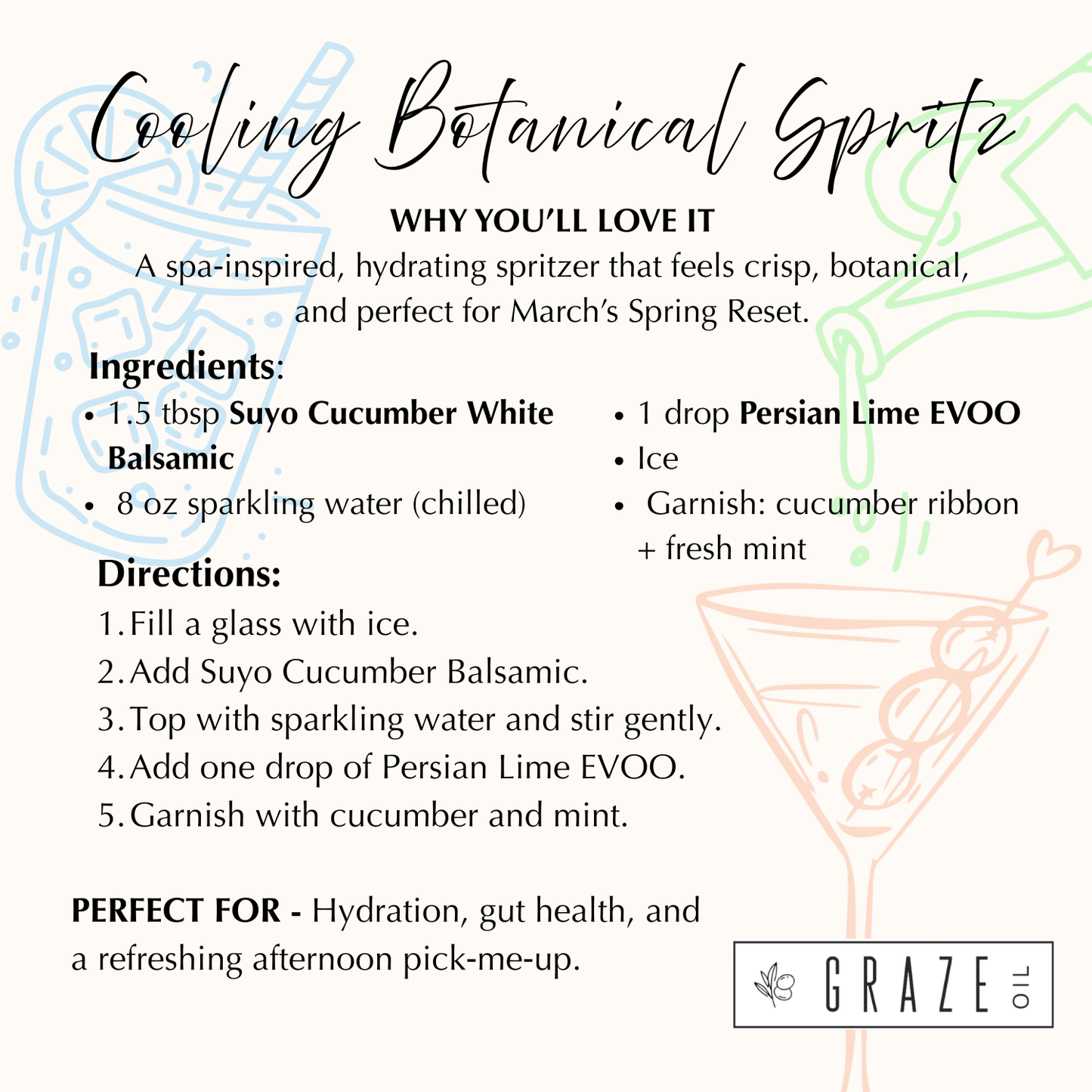 Culinary Cocktails ~ Sober Curious Sets