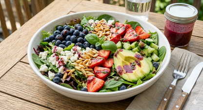 June Perfect Pairing: Infused Basil EVOO and Blueberry Balsamic Vinegar