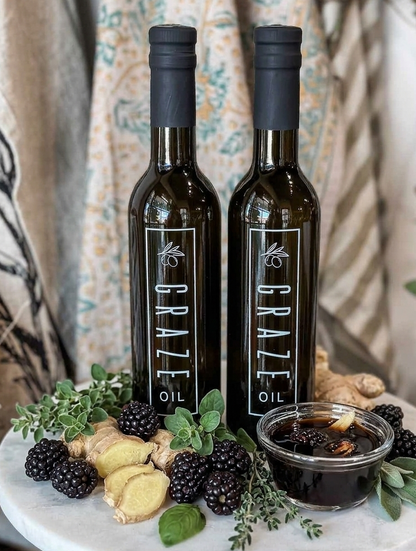 Blackberry‑Ginger Dark Balsamic Vinegar