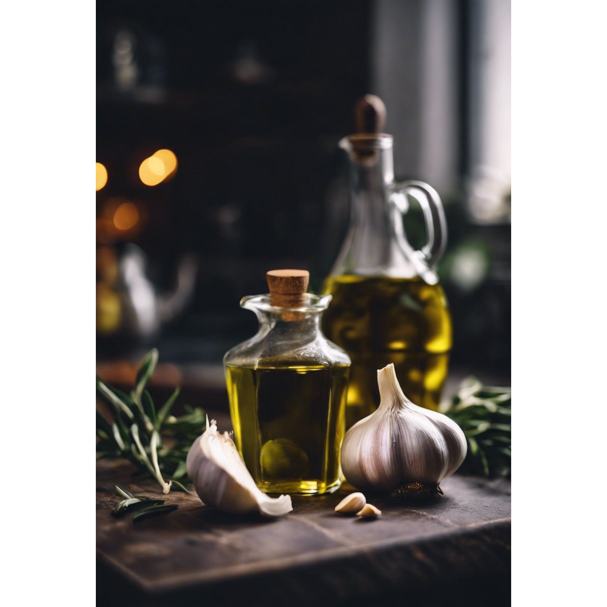 Garlic Infused Extra Virgin Olive Oil